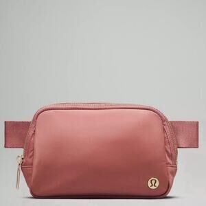 LULULEMON Everywhere Belt Bag 1L Spiced Chai Color Rose Gold Metal Hardware